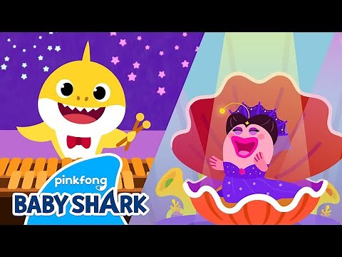 Shark Family Orchestra | Baby Shark StoryTime Theater | Baby Shark Official