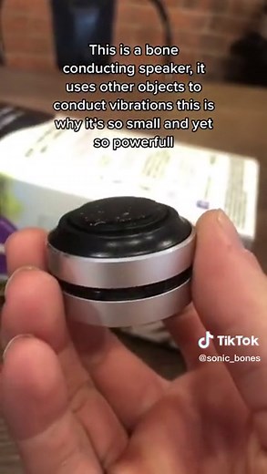 Feeling the music in a whole new way with my SonicBones bone conduction speakers! #sonicbones #boneconductionheadphone#technology