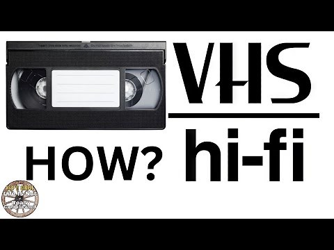 Breathtaking VHS Hi-Fi sound quality. HOW?