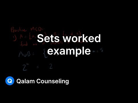 NET Math (Pre-Engineering) | Sets: MCQ Practice | Qalam Counseling