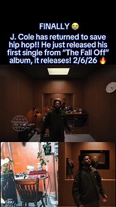 Hip-Hop is SAVED 😭! #JCole has returned with “Disc 2, Track 2” from his highly anticipated final album “The Fall Off” which releases 2/6/26! It’s been revealed that it’s a double disc project 👀. You excited for new J Cole??? | Tapped In TV