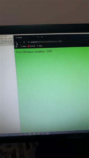 jsp | Euler project 'even fibonacci numbers' | CodeLearning