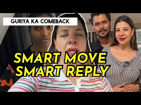 GURIYA KA COMEBACK 😱 NEW JOB_ SAMBHAVNA SETH'S SMART MOVE SMART REPLY ❗_Guriya ka ghar
