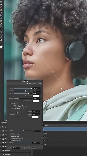 How to Create a Painted Filter Effect | Affinity Photo for Beginners #shorts