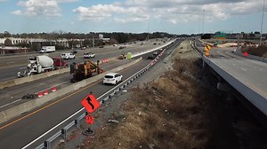 2.4K views · 19 reactions | TRAFFIC UPDATE: Traffic on the flyover ramp from I-64 west to mainline I-264 east (exit 284B) in Norfolk/Virginia Beach is now shifted to the right. This allows crews to remove the single-lane closure that has been in place since mid-December of last year. Here's a look at the traffic flow now. https://bit.ly/3v6BgMQ | WTKR News 3 | Facebook