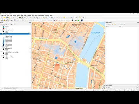 Sink (depression) removing in a DTM using QGIS and validation
