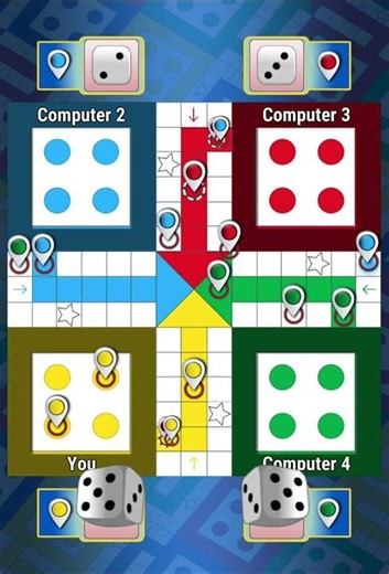 Ludo Gameplay Rush Mode | Ultimate Dice Battle | Neil Gamer #ludo #ludoking #games