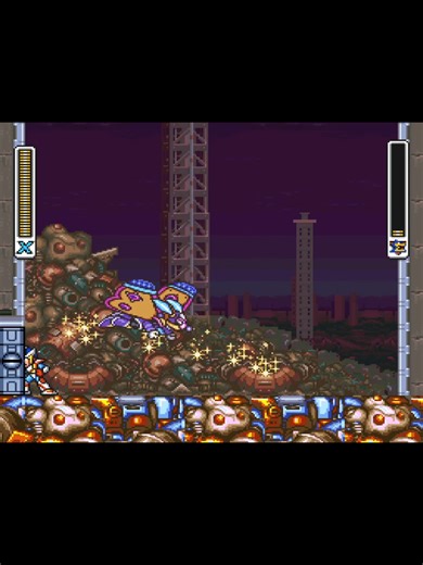 Defeating Morph Moth in Mega Man X2 Boss Fight