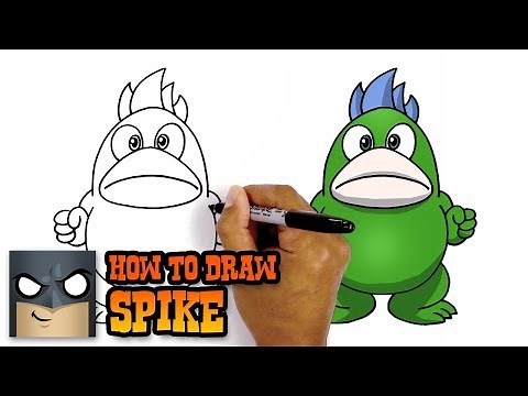 How to Draw Spike | Super Mario (Art Tutorial)