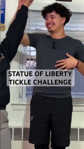 CAN MY BOYFRIEND SURVIVE THIS TICKLE POSE? #shorts