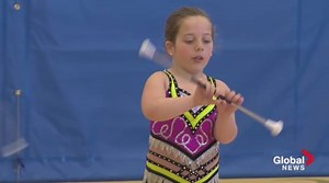 16K views · 158 reactions | A 9-year-old Moncton baton twirler is on...