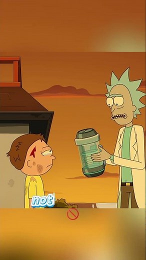 “Come here, grandpa will fix you ”Rick’s eagerness to hold his hand proves his soft side #RickAndMor