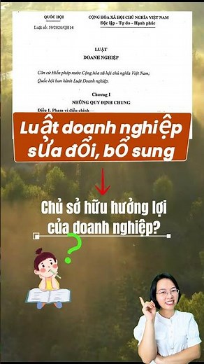 Luật doanh nghiệp sửa đổi bổ sung mới nhất 2025