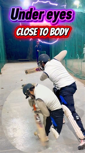 Ganesh Shahi on Instagram: "under eyes close to body play drive shot” refers to a fundamental batting technique in cricket, specifically for playing a drive shot (such as a straight drive or cover drive). The core principle is about maintaining control and timing by positioning your head and body correctly in relation to the ball’s line. #reelsinstagram #viralvideos #follow #reelsvideo #viralreels #viral"
