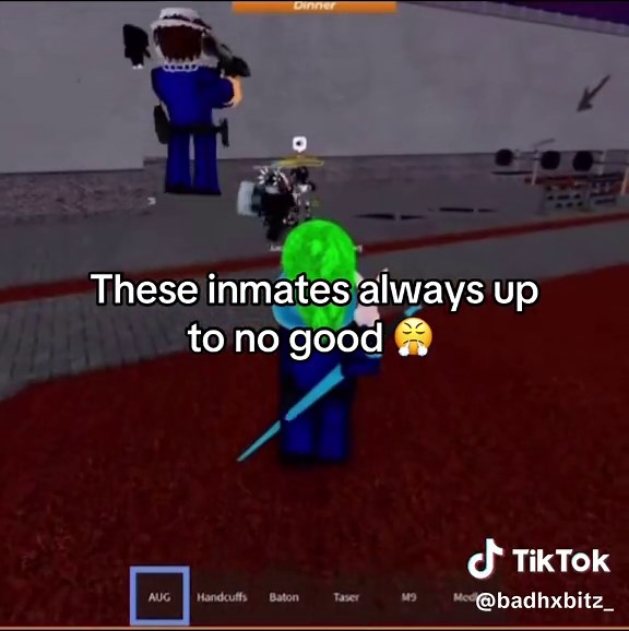Funny Moments in Roblox Prison Life