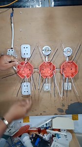 Basic House wiring tutorial #electrician #facebookviral #electronics #facebookreel #StarsEverywhere #facebookrel #viralreelschallenge #facebookreelsviral #viralvideochallenge #family | Electrical Video Tutorial