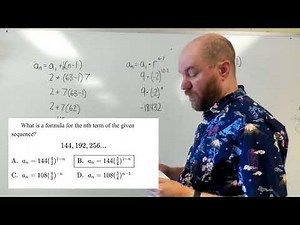 Explicit Arithmetic and Geometric Sequences