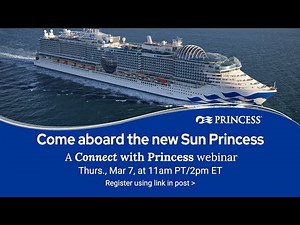 Come aboard the new Sun Princess