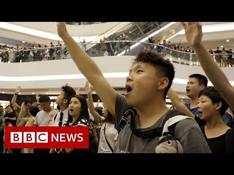 Glory to Hong Kong: Singing a new protest anthem - BBC News