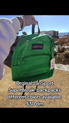 JanSport SuperBreak Backpacks for $30