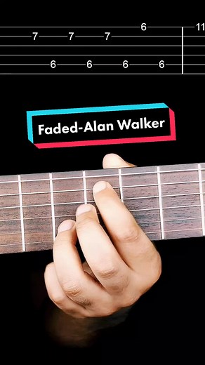 Learn Faded by Alan Walker: Guitar Tutorial and Tabs