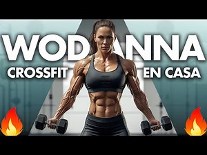 WOD ANNA: Dumbbell CrossFit Workout at Home 💪 Burns Fat and Tones Your Entire Body