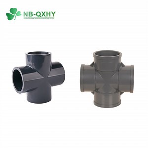 [Hot Item] Superior DIN Pn16/10 PVC Reducer Equal Elbow Y Industry DN15/20/25 UPVC Cross