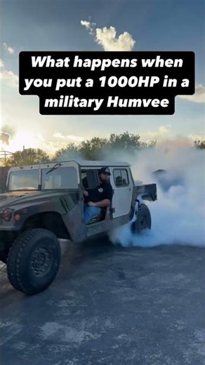 1,000HP Military Humvee – Extreme Power Meets Battlefield Engineering