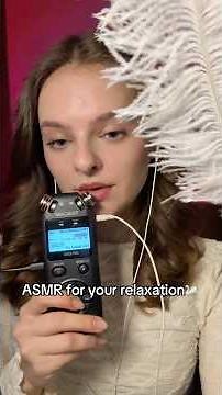 ASMR for your relaxation🥱