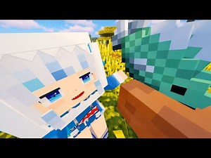 Gawr Gura Wants Me! 😳 | Best Jenny Mod Girlfriend Addon 2026 – Minecraft Gameplay