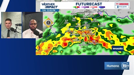 WHAS11 meteorologists Matt Breland and Matthew Willoughby are looking at today's local and national weather and are going over what you should expect. | WHAS11 News