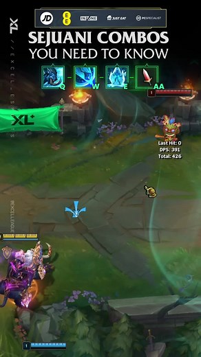 Master these INSANE Sejuani Combos #Leagueoflegends #sejuani #leaguecombos