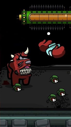 Immortal Orange Zombie Boss 🧡 Among Us #shorts #amongus #amonguszombie