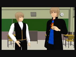 MMD Annoying Orange meme 銀魂 沖田総悟 パチュリー