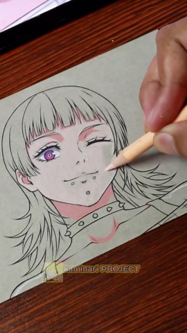 Drawing Kirara Hoshi from Jujutsu Kaisen: Step-by-Step