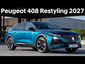 2027-2028 New Peugeot 408 Restyling - Even more beautiful and modern!