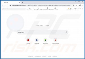 Track Net Speed Browser Hijacker
