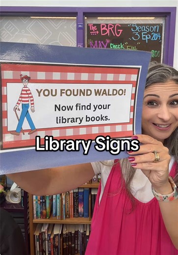 The library sign campaign is starting today. We only need 1,400 or so books 🫠 #middleschool #endofyear #book #collection #signs