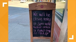 Local restaurants staying open and offering curbside pickup