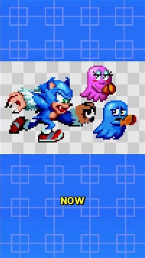 Werehog and Inky in Sonic Mania Style! #pixelart #retrogaming #sonic #gaming #pacman