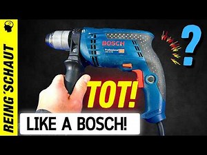 Durchgedreht! Bohrmaschine Bosch Professional GSB 13 RE defekt