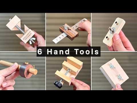 6 Hand Tools Every Beginner Woodworker Can Make