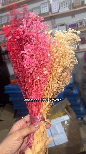 Get your dried flowers now!