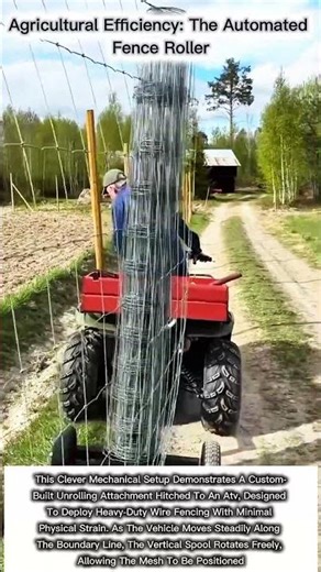 Work Smarter: The DIY ATV Fence Unroller