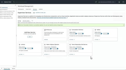 Enable Local Consumption Interface
