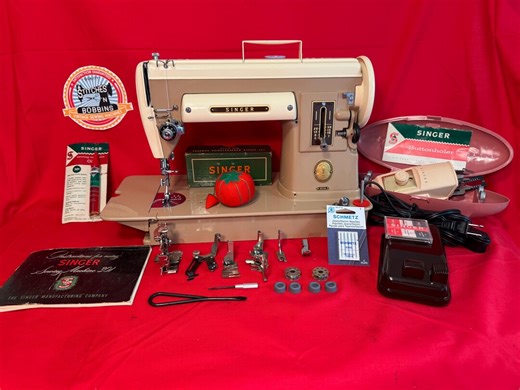 Vintage Singer 301A Sewing Machine Cleaned Serviced Tested Free Shipping in USA - Etsy