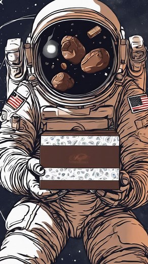Your favorite chocolate bar could have been a NASA astronaut! In the 1960s, NASA planned to send chocolate bars to space as part of astronauts' food kits... #NASA #SpaceChocolateBar