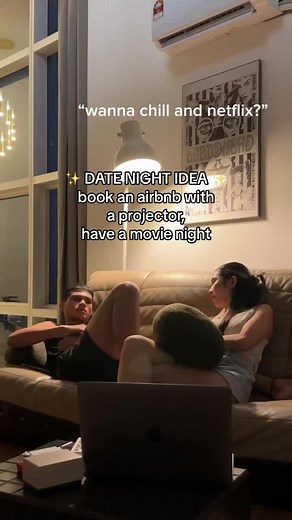 Movie Night Date Ideas: Airbnb with Projector for a Romantic Date Night