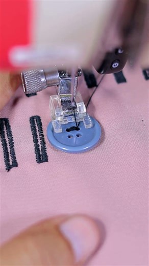 Simple Button Machine Stitch 17