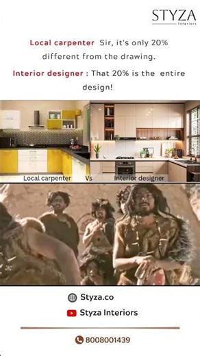 Local Carpenter vs Interior Designer | That 20% Makes All the Difference !